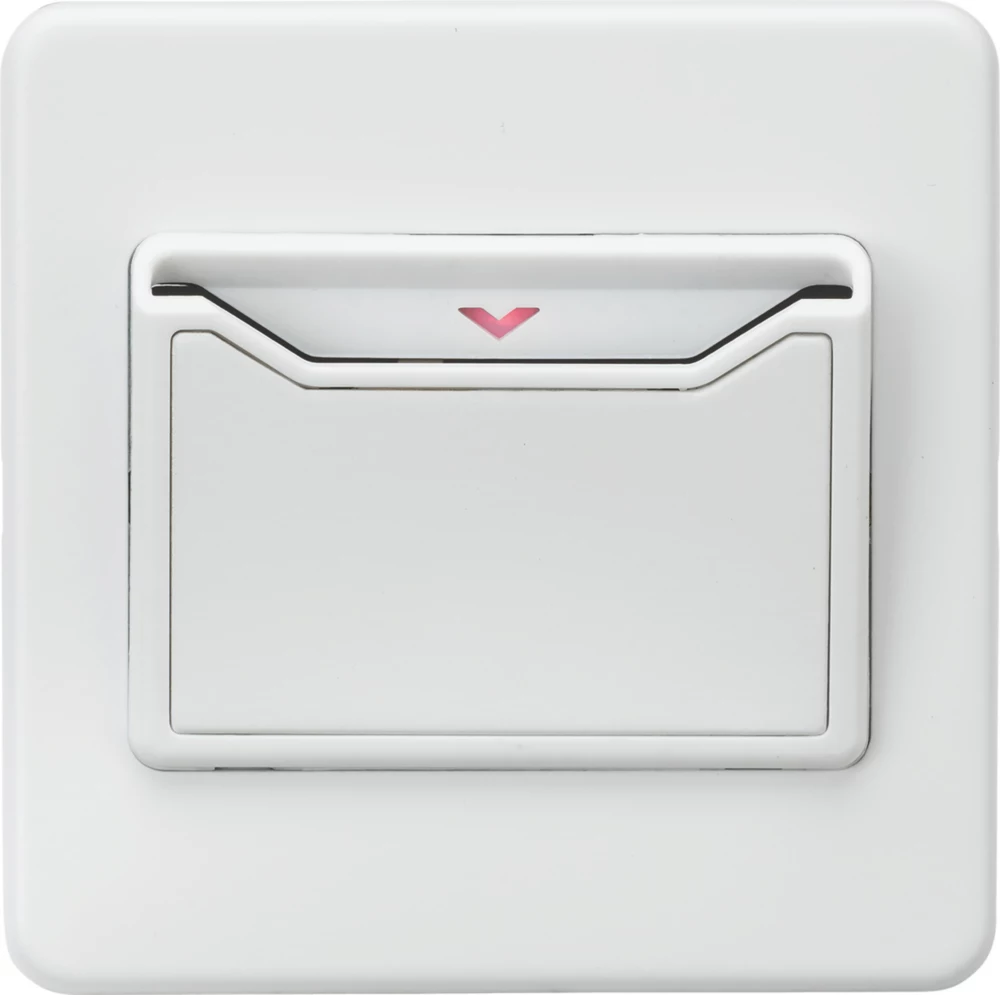 Knightsbridge SFCARDMW 32A Key Card Switch Matt White