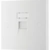British General 900 Series RJ45 Ethernet Socket White With White Inserts