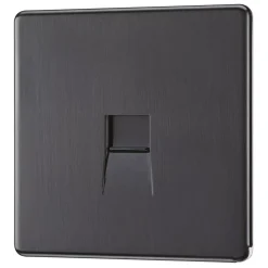 LAP Master Telephone Socket Slate Grey