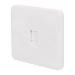 Schneider Electric Lisse RJ12 Telephone / Data Socket White