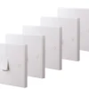 British General 900 Series 10AX 1-Gang 2-Way Light Switch White 5 Pack