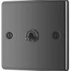 LAP 10AX 1-Gang 2-Way Toggle Switch Black Nickel