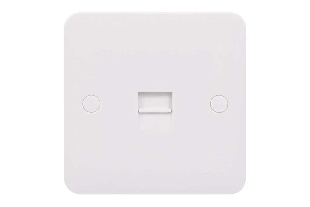 Schneider Electric Lisse Slave Telephone Socket White - Image 2