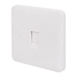Schneider Electric Lisse RJ45 Ethernet Socket White