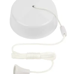 Essentials 10AX 2-Way Pull Cord Switch White