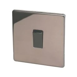 Varilight 10AX 1-Gang 2-Way Light Switch Polished Bronze