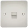 Knightsbridge FP7400PL Slave Telephone Socket Pearl