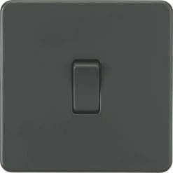 Knightsbridge SF1200AT 10AX 1-Gang Intermediate Switch Anthracite