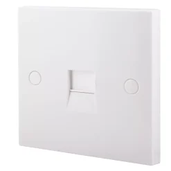British General 900 Series Master Telephone Socket White