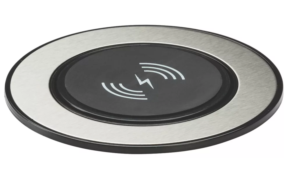 Knightsbridge SK0015 4.0A 2-Outlet Type A & C Pop-Up USB Charger Brushed Chrome - Image 3